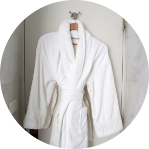 Luxurious White Robe